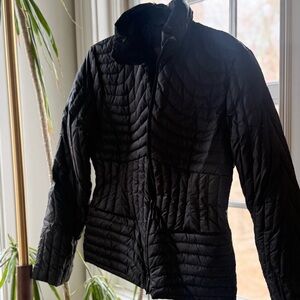 Moncler “Deep Brown” Quilted Down Spring Jacket